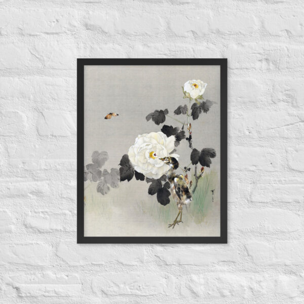 Poster con cornice fiori - immagine 4