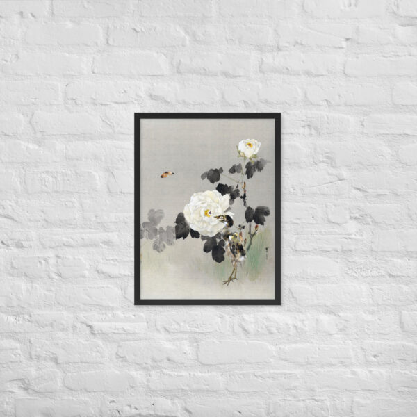 Poster con cornice fiori - immagine 5