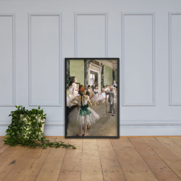 Poster con cornice La scuola di danza di Edgar Degas - immagine 18