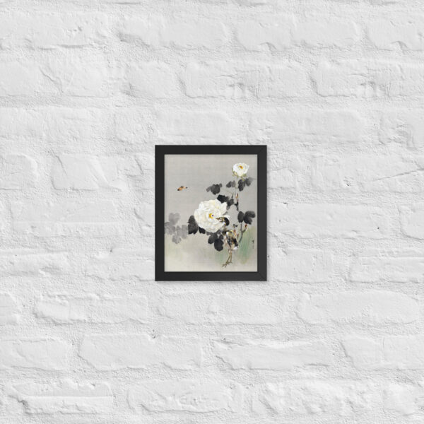 Poster con cornice fiori - immagine 2