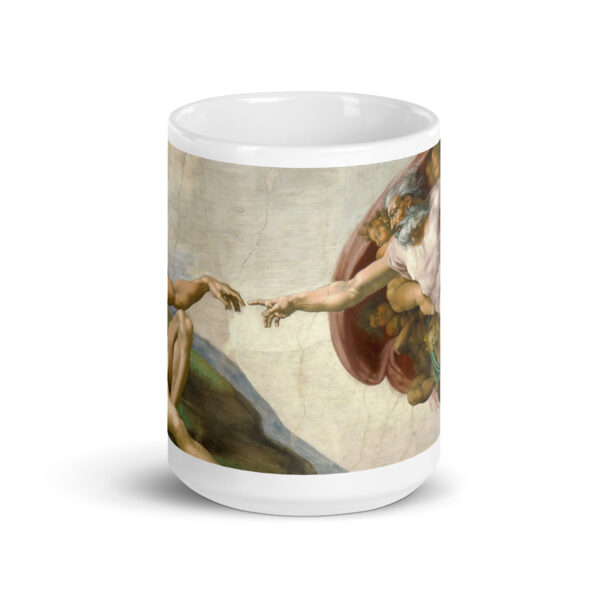 Tazza "La Creazione di Adamo" – Michelangelo - immagine 7