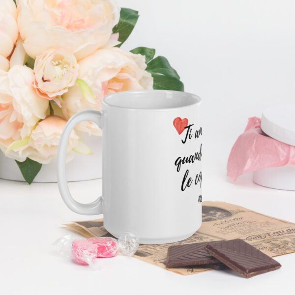 Tazza Mug San Valentino - Ti Amo Anche Quando Mi Rubi le Coperte di Notte - Idea Regalo Romantica