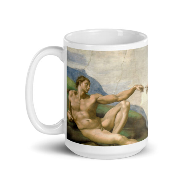 Tazza "La Creazione di Adamo" – Michelangelo - immagine 6