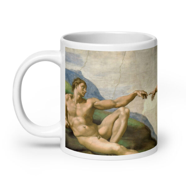 Tazza "La Creazione di Adamo" – Michelangelo - immagine 9